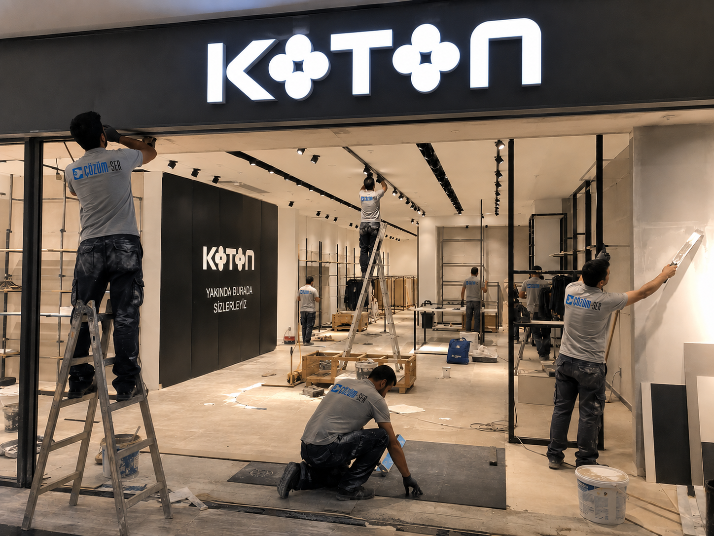 Koton şube tadilat projesi
